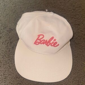 Barbie Pink and White Baseball Cap
